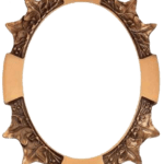 Κορνίζα Οβάλ Άμπελος χωρίς Βάση