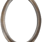 Κορνίζα Αντικέ Οβάλ χωρίς Βάση 13 χ 18 εκ.