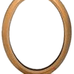 Κορνίζα Οβάλ ΝΤ με Βάση