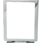 Κορνίζα Οριζόντια Χρώμιο ΝΤ με Βάση 13 χ 18 εκ.