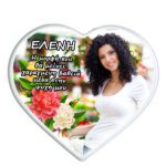 Εκτύπωση Φωτογραφίας σε Πορσελάνη Καρδιά